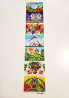 Easter egg stickers (4 variants)