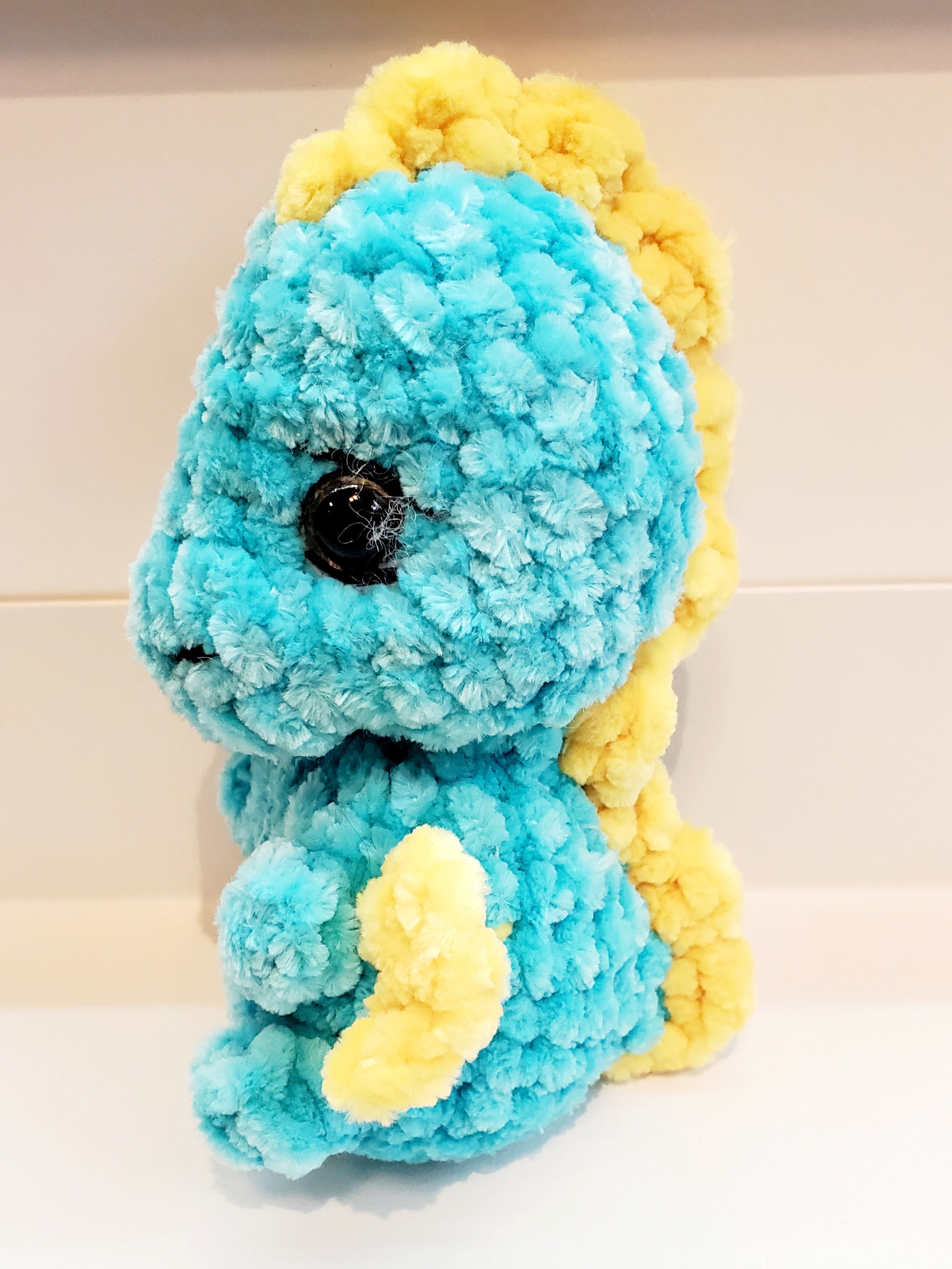 Knitted Dragon Toy