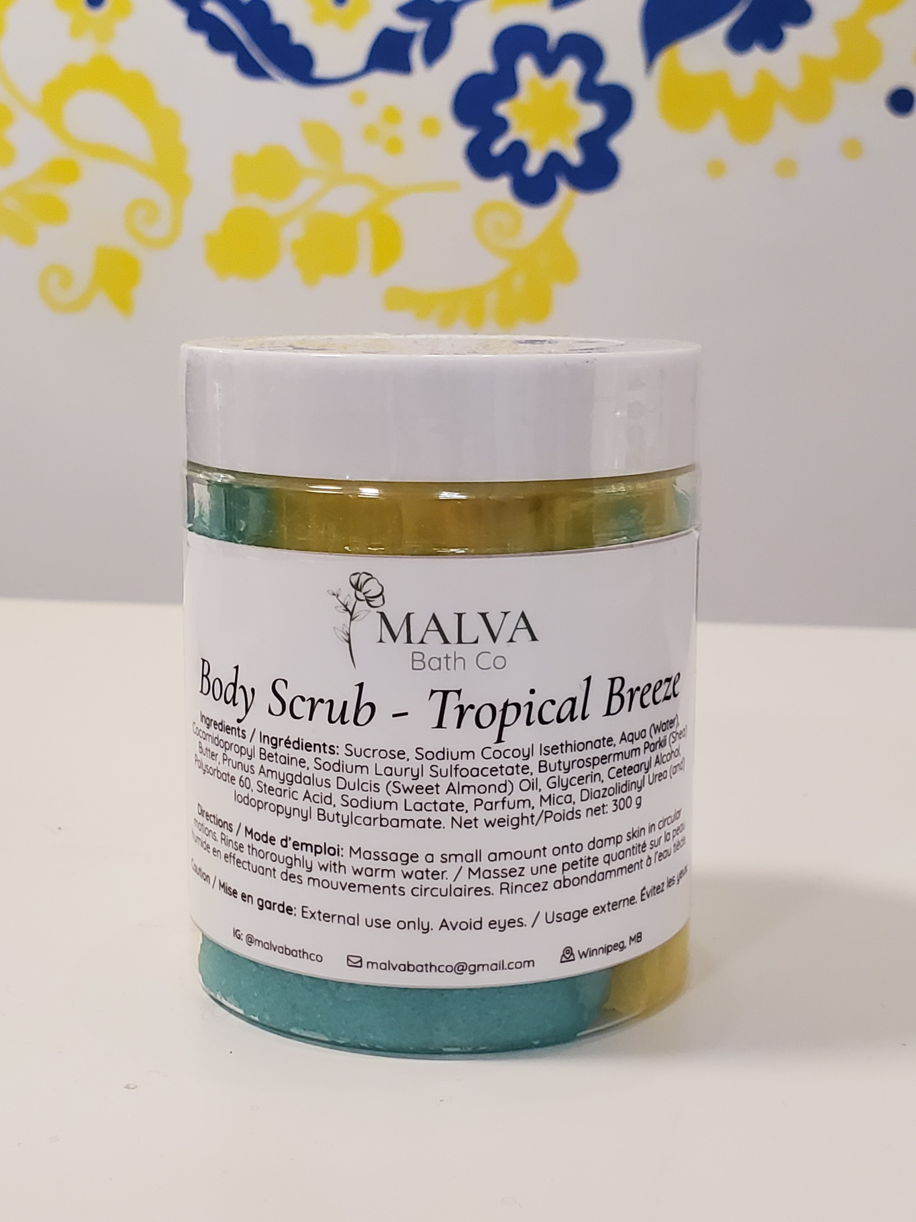 Body scrub "Tropical Breeze"