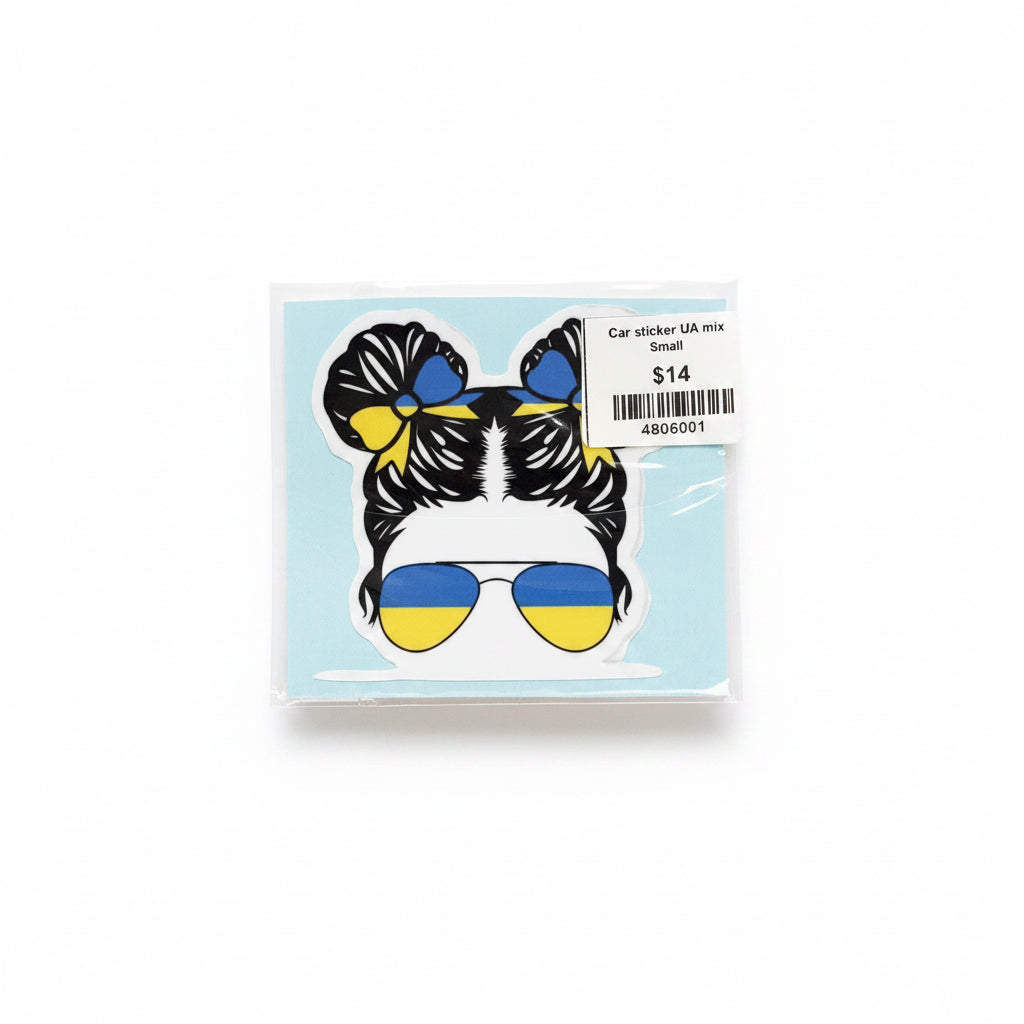 Car sticker UA mix Small