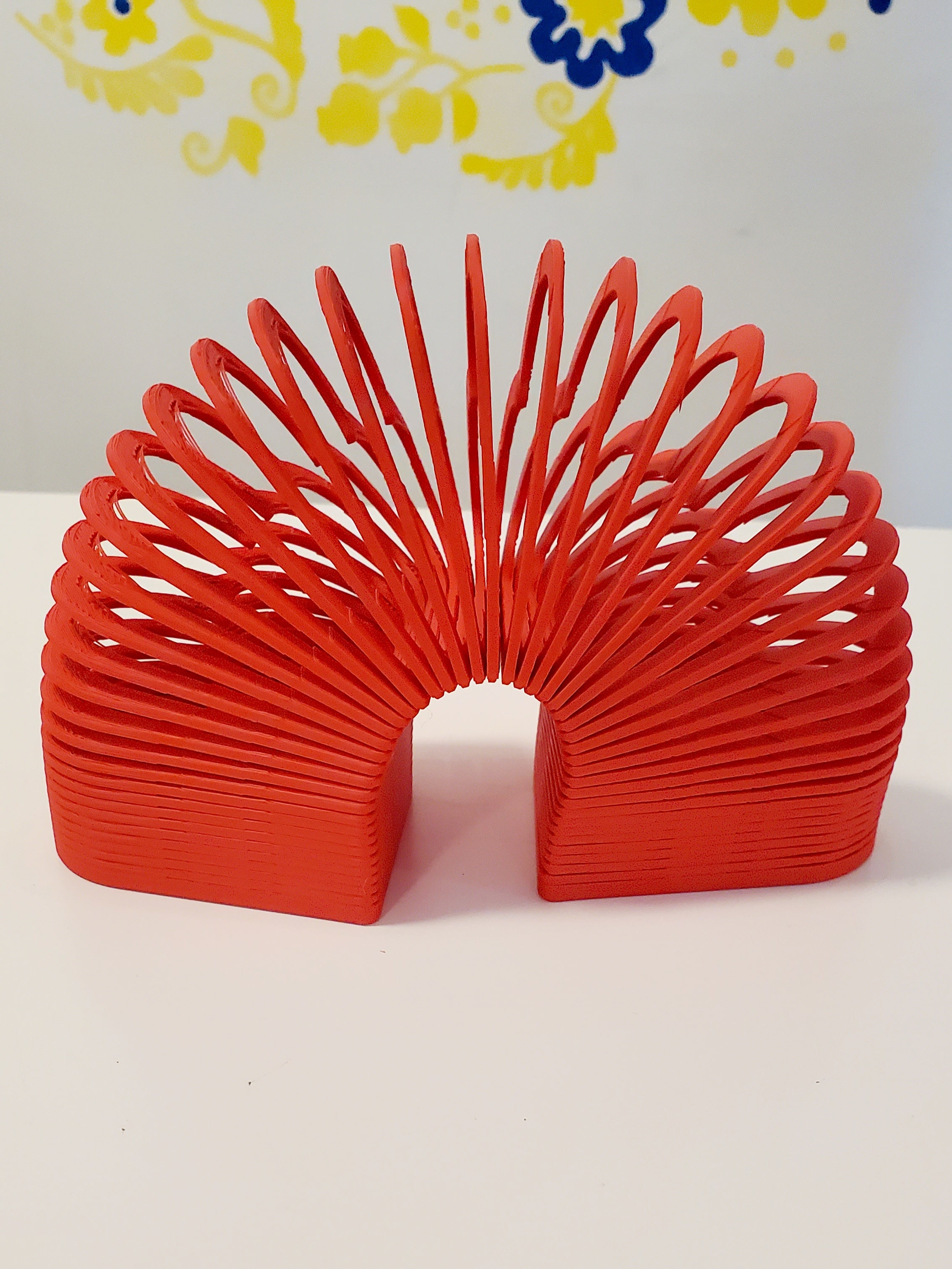 3D Printed Rainbow Red Heart