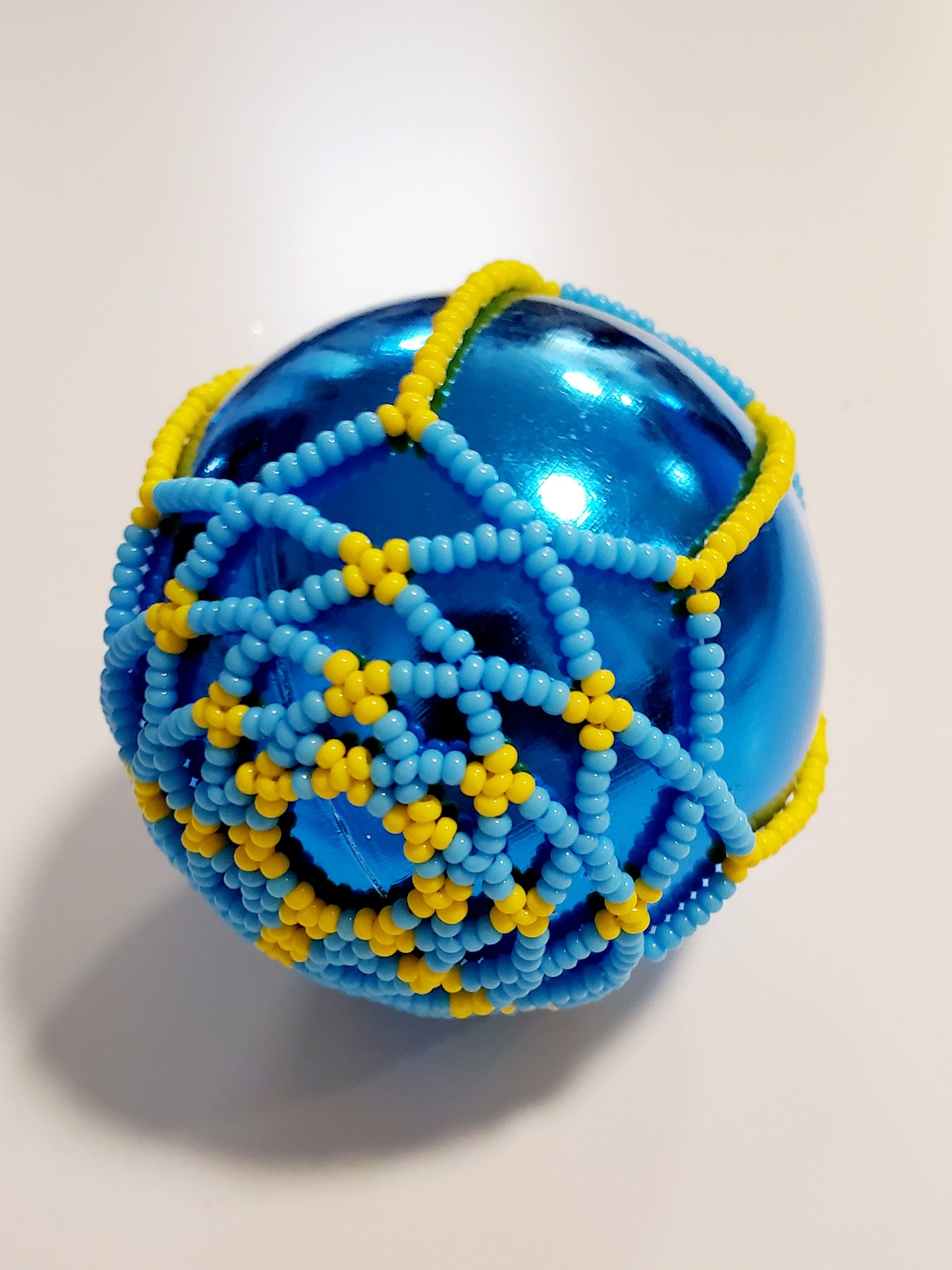 Beaded Christmas Ball (Medium size)