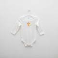 Embroidered Bodysuit with cross (18-24 months)