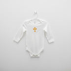 Embroidered Bodysuit with cross (18-24 months)