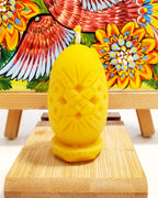 Beeswax Candle Egg Eastern mix small