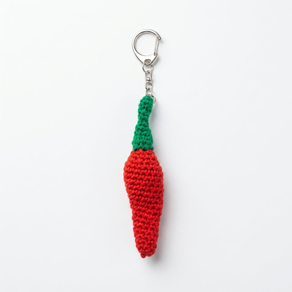 Hand-knitted keychain antistress