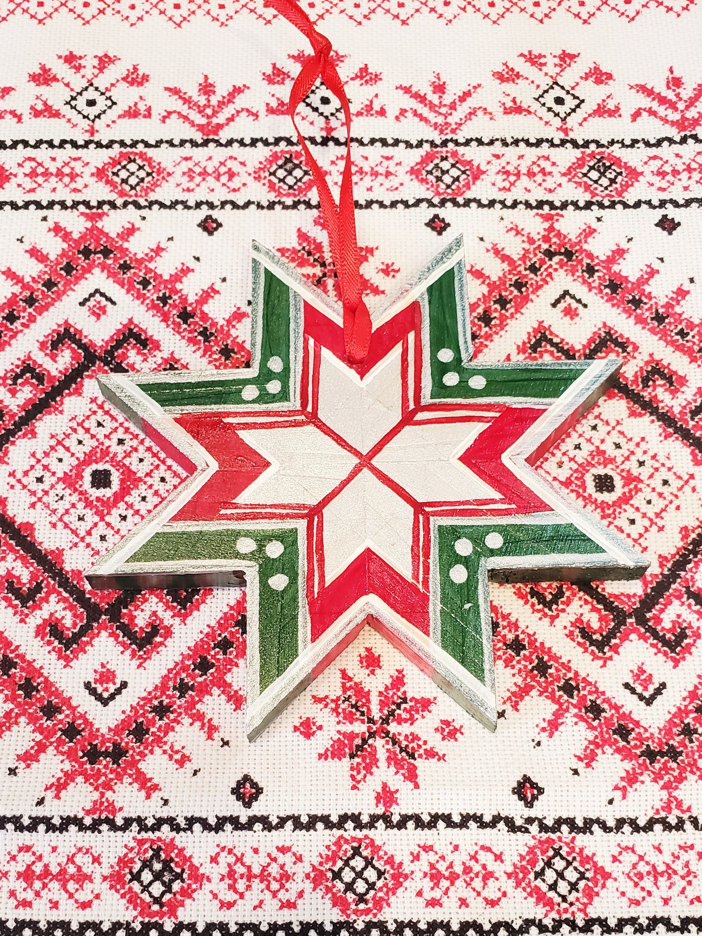 Christmas tree Star Mix (wood)