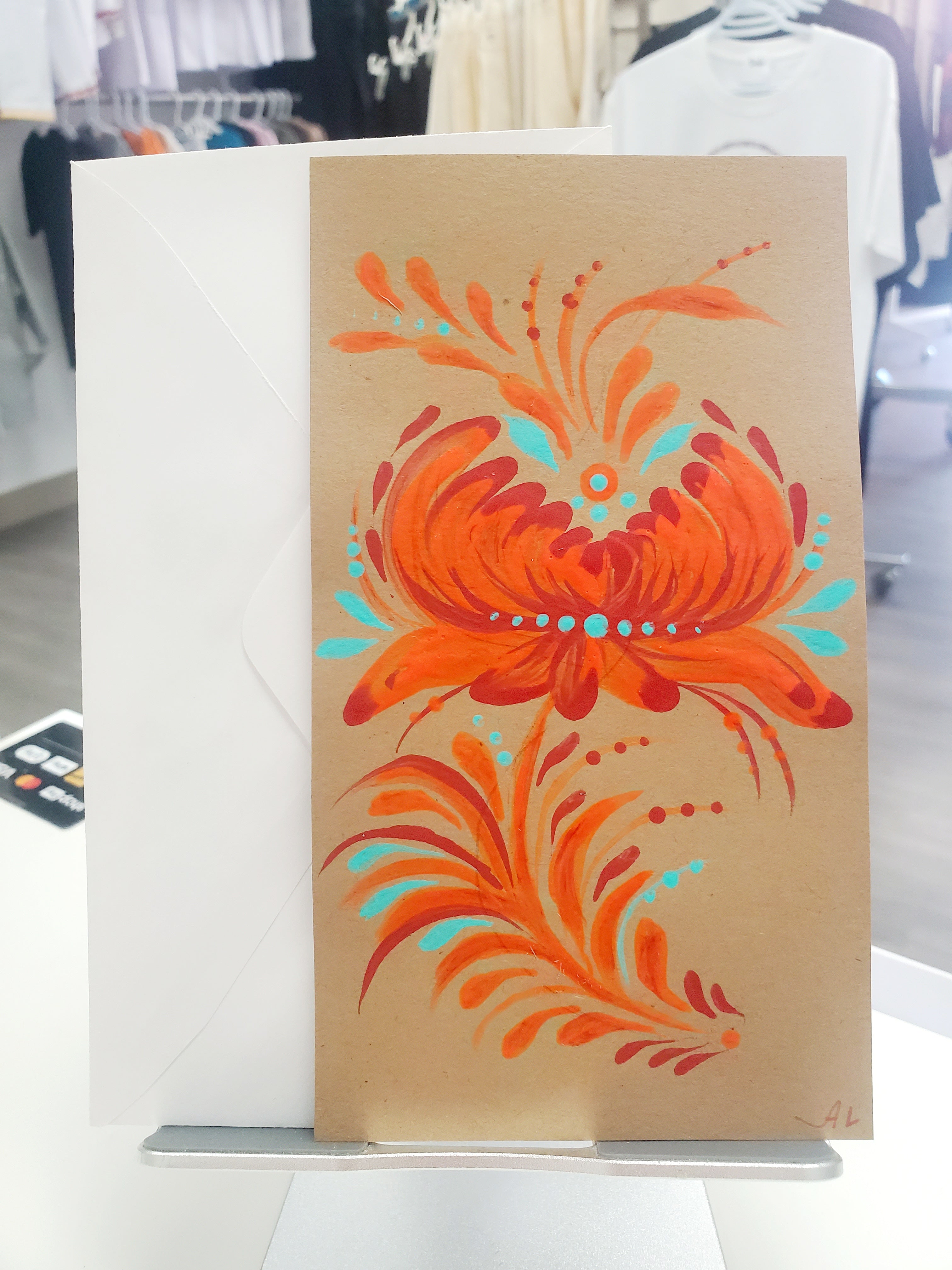 Handmade Greeting Card M T2