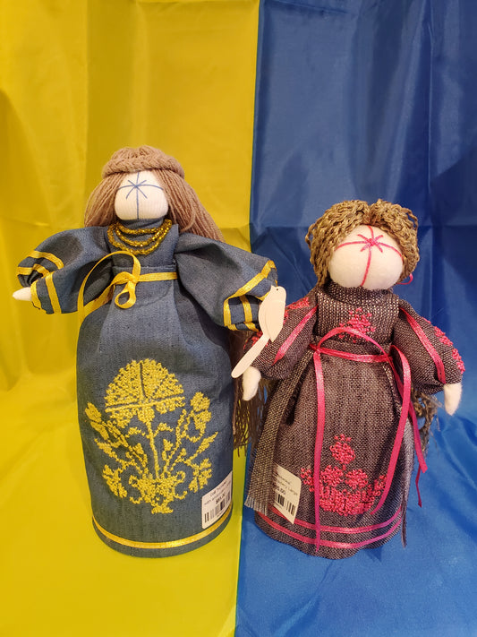 Doll "Motanka" with embroidery Large