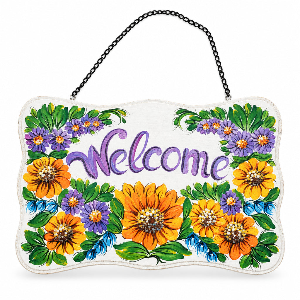 Handmade picture Welcome