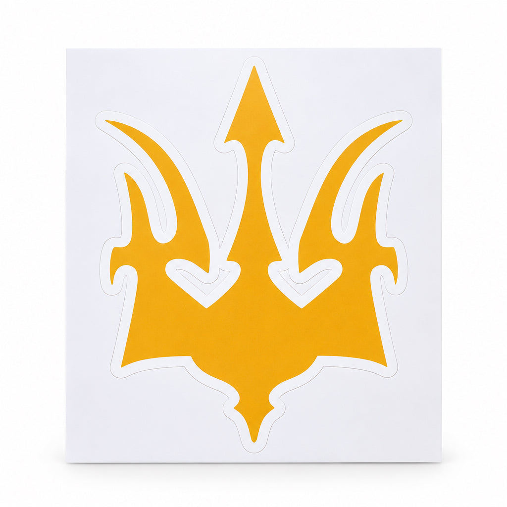 Trident Hand Sticker Car sticker Trident yellow – Kolo Shop