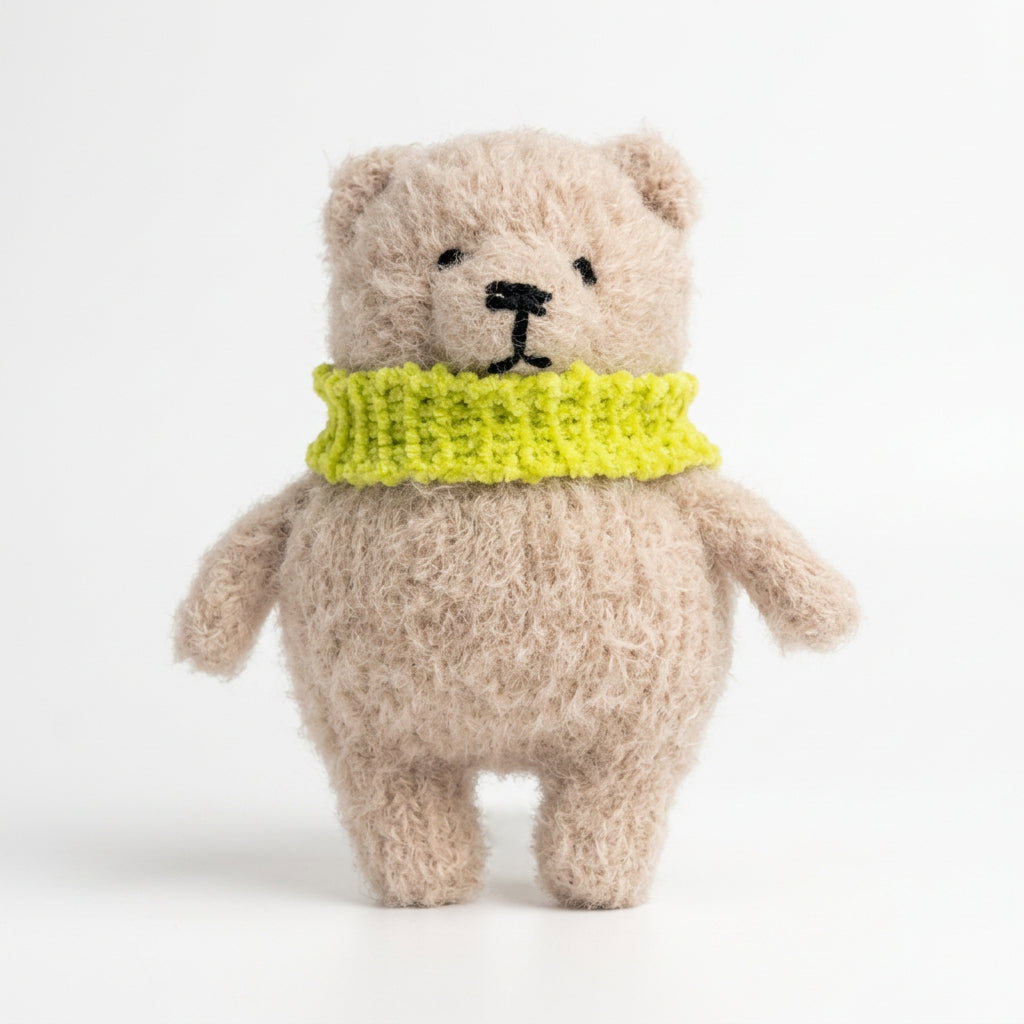 Hand-knitted Bear Toy Small