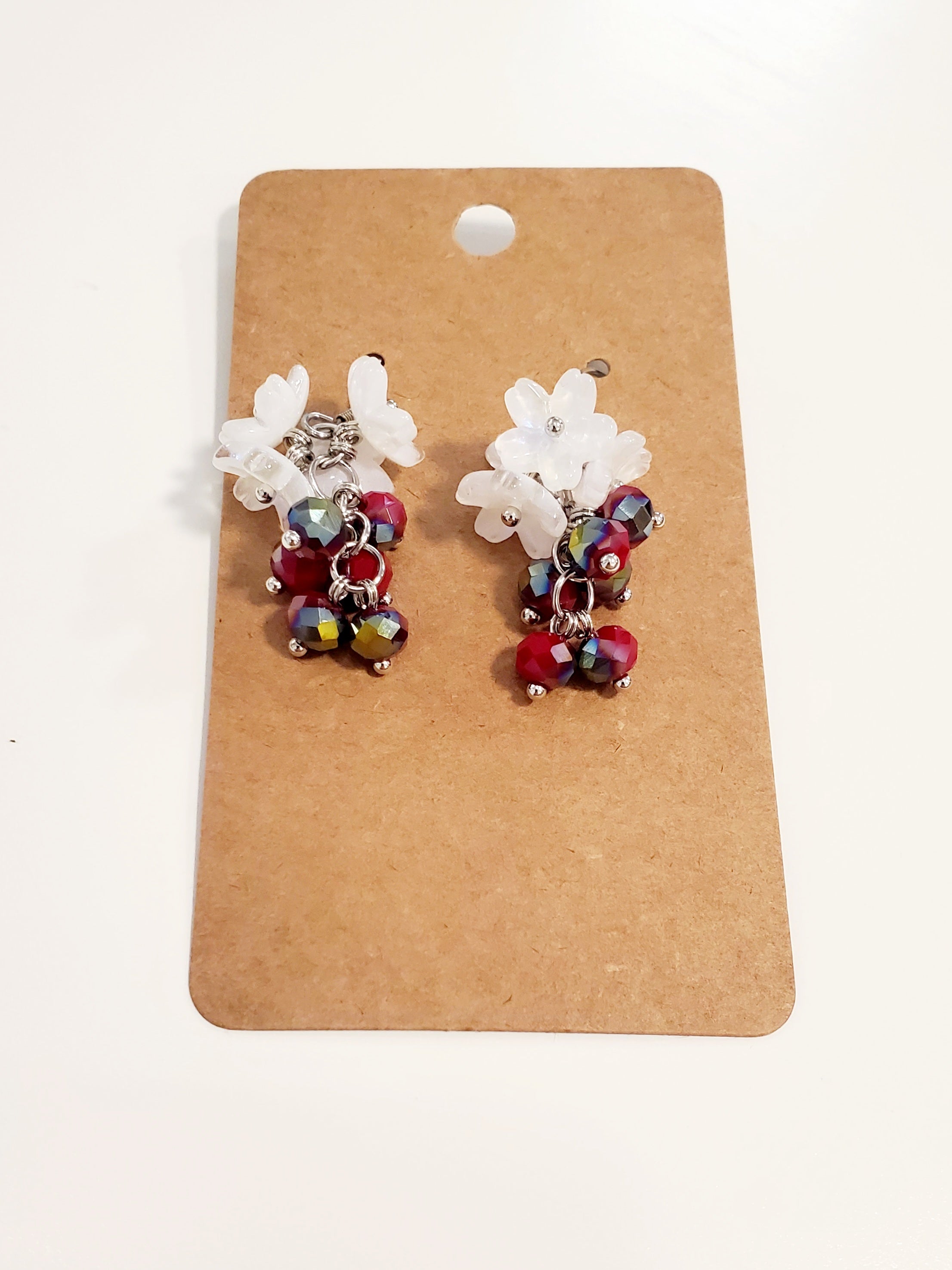 Glass earrings T2