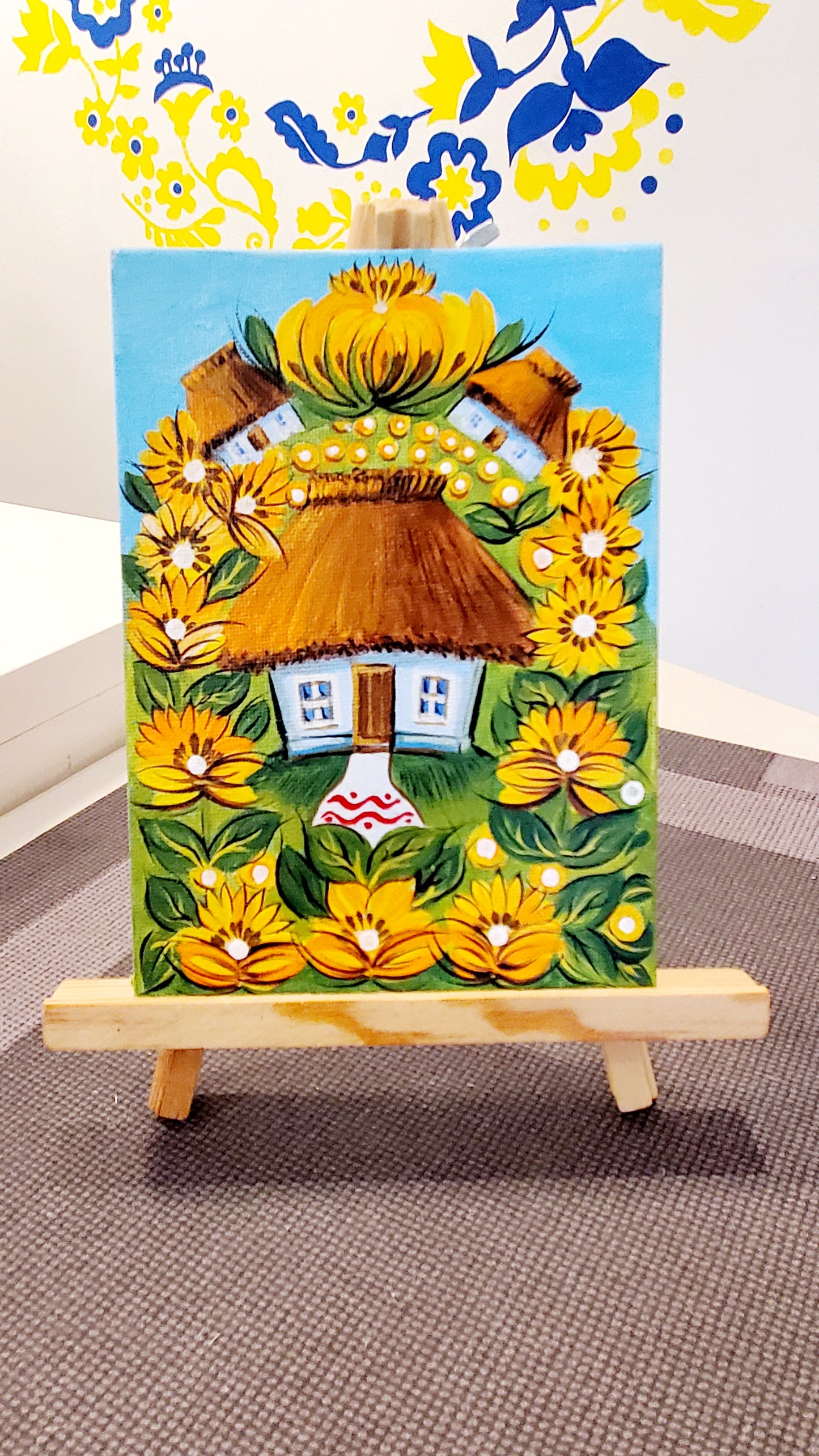 Ukrainian village picture mix 7*5”