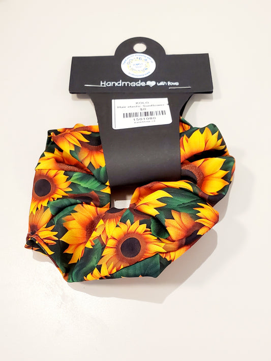 Hair elastic "Sunflower" 1