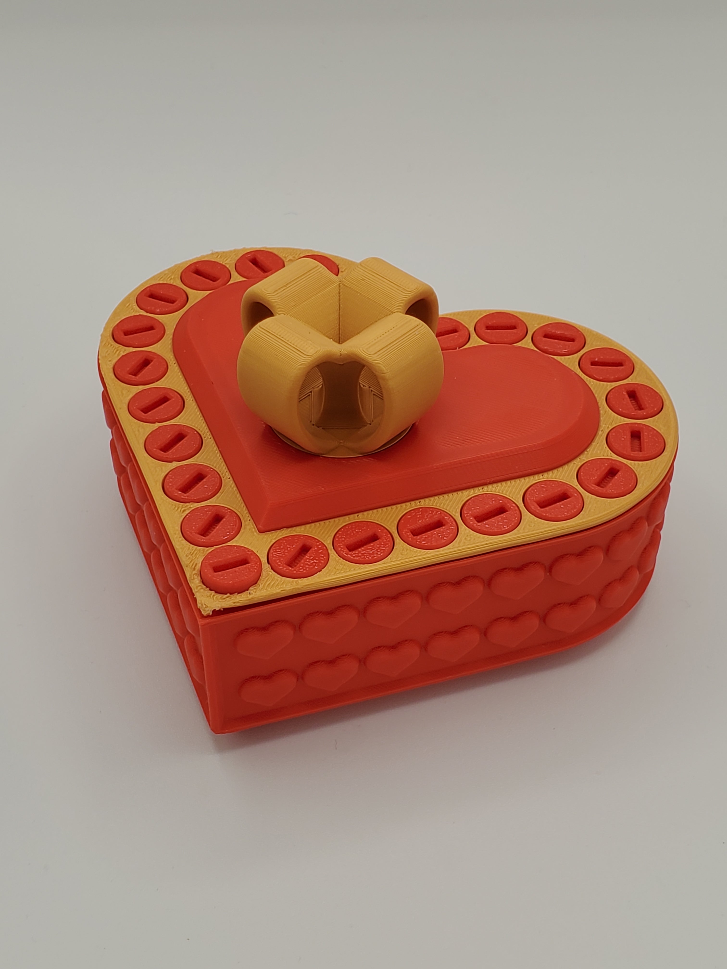 Valentine's Day gift 3D Print Annoying Box Heart