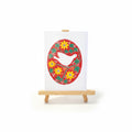 Greeting Card Pysanka by Marika Sokulski