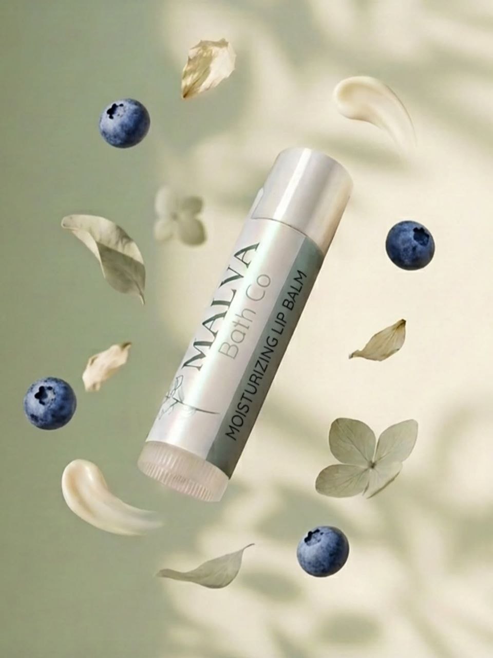 Moisturizing Lip Balm with blueberry oil & mango butter
