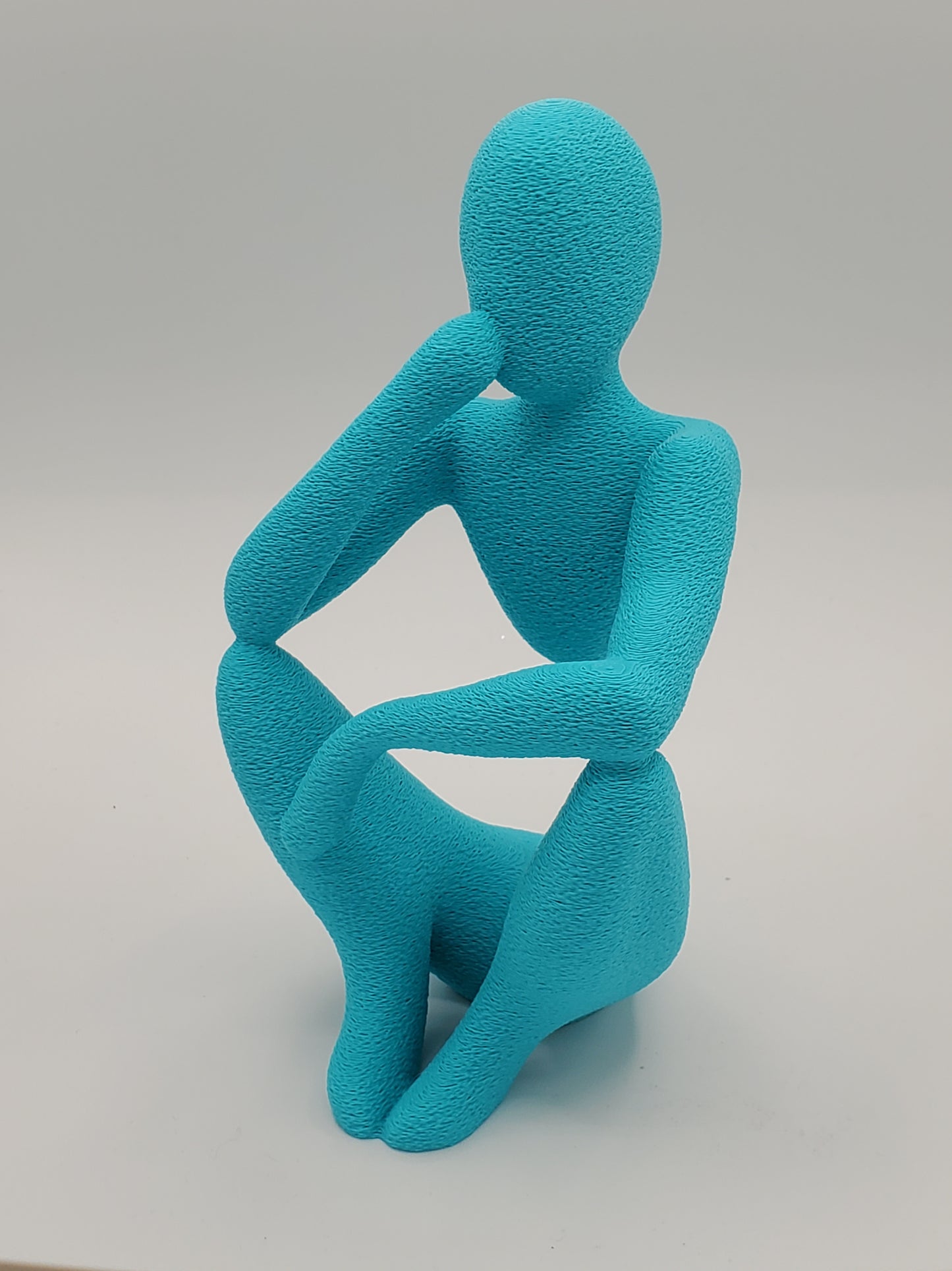 3D Print Blue Statue