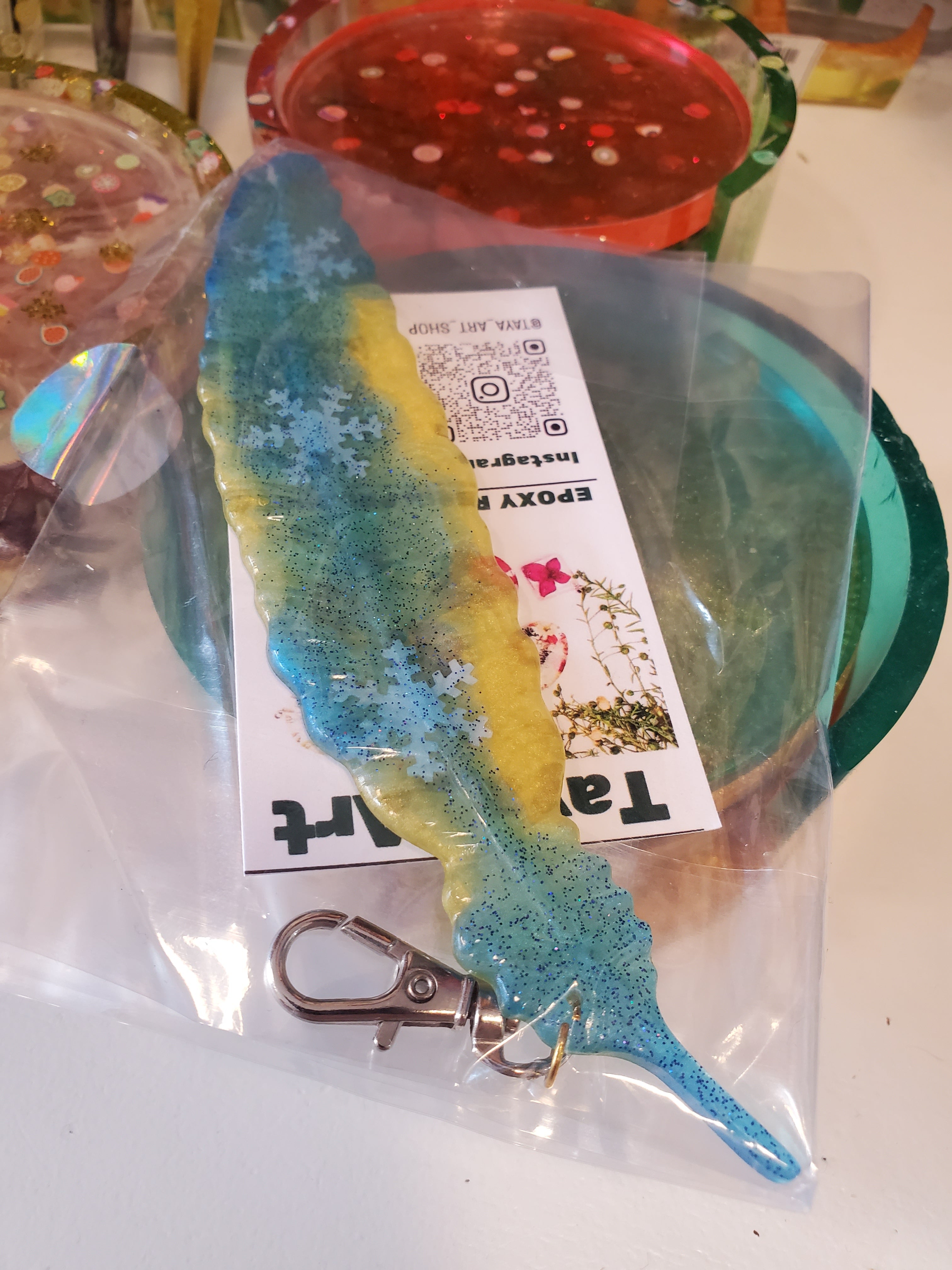 Epoxy resin Keychain mix