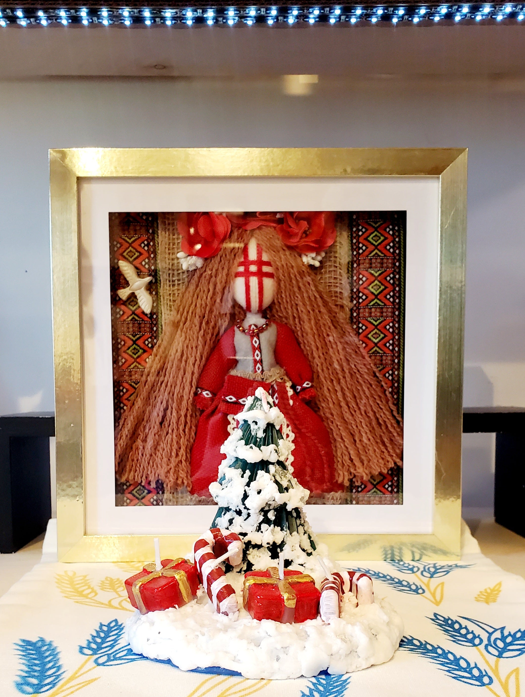 Soy Christmas candle composition