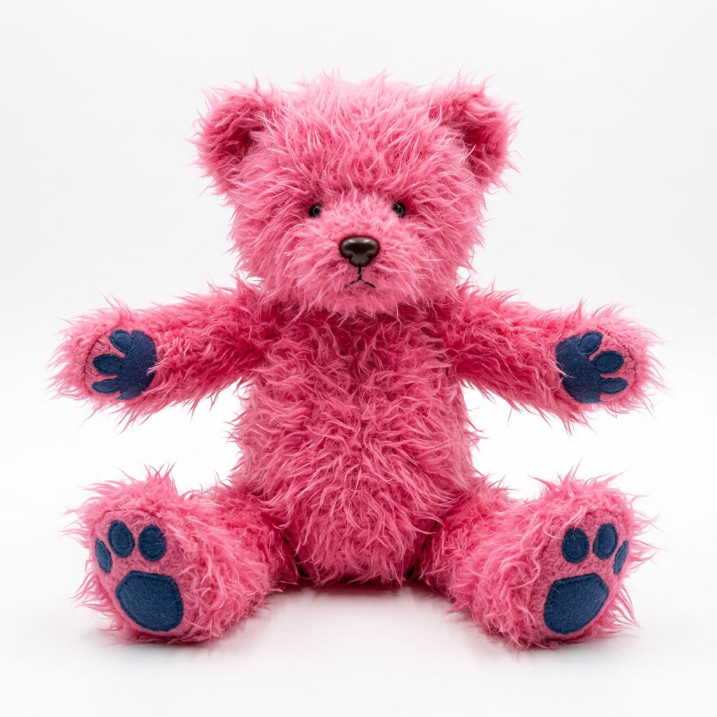 Handmade Knitted Toy Big Bear