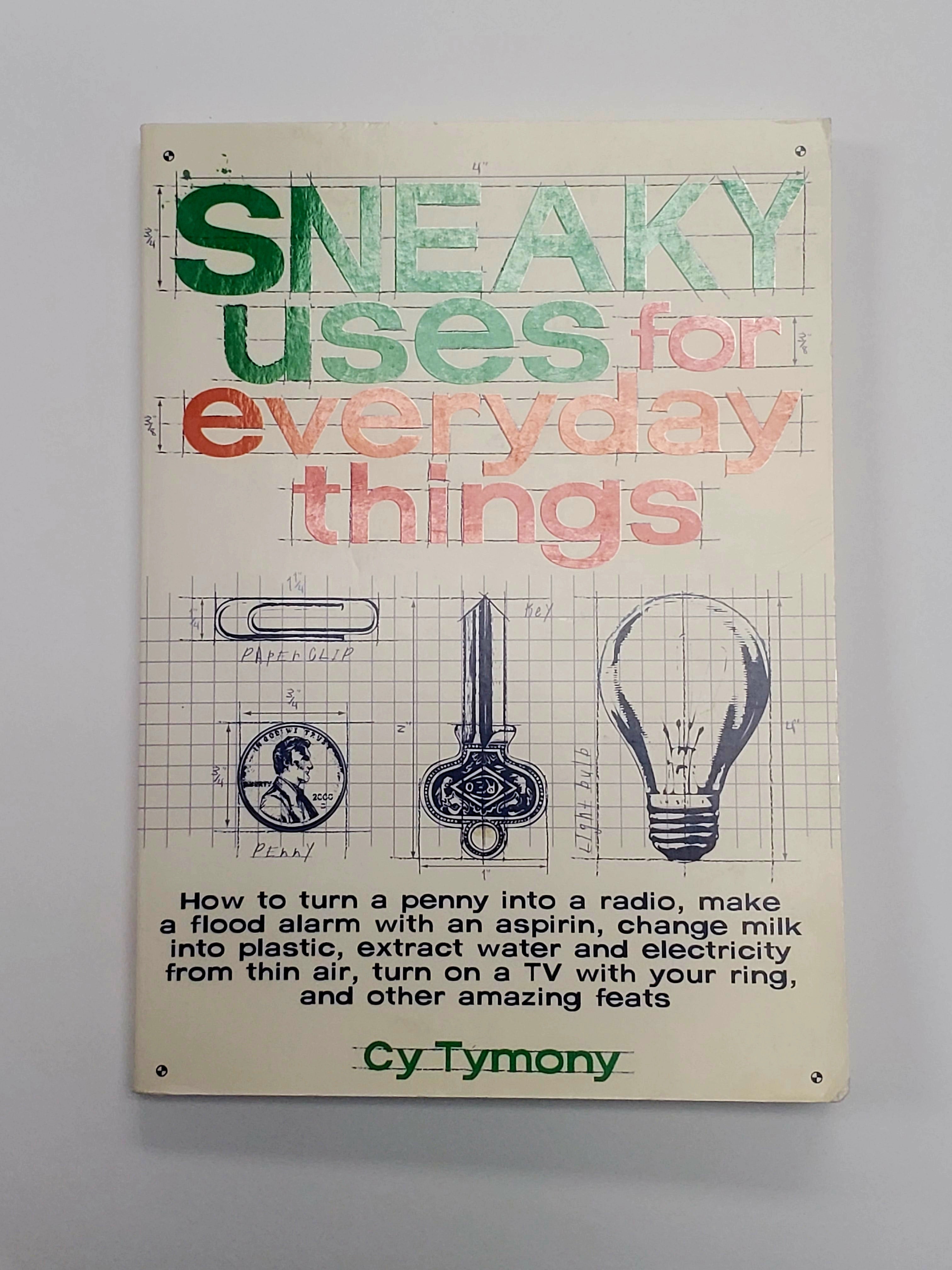 Children's Book Sneaky uses for everyday things