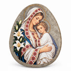 Icon on natural stone