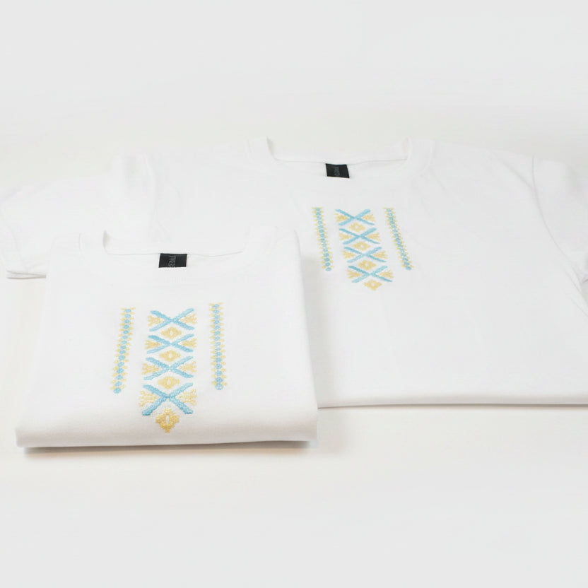 T-shirt kids with embroidery (Size Youth M, Youth XL)