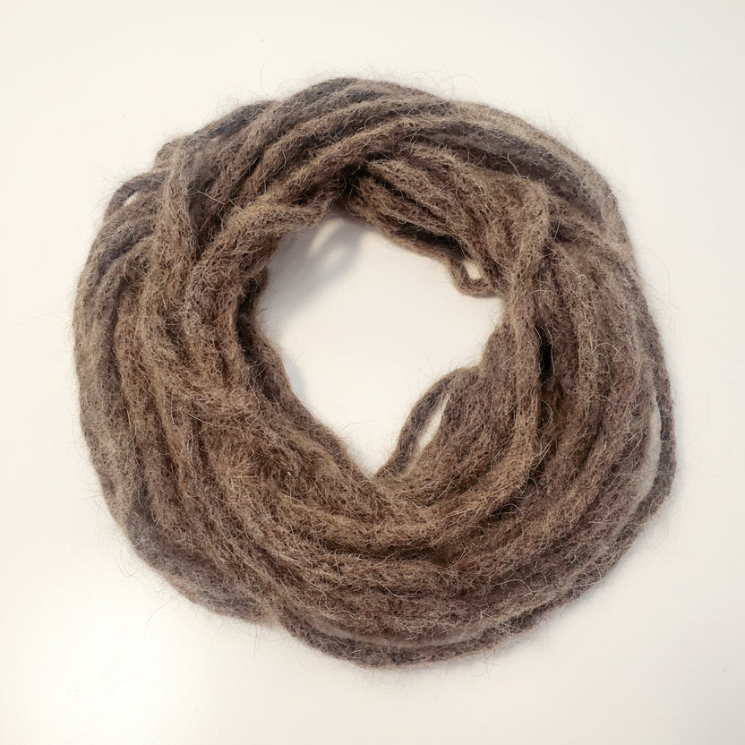 Dog wool scarf-necklace