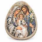 Icon on natural stone