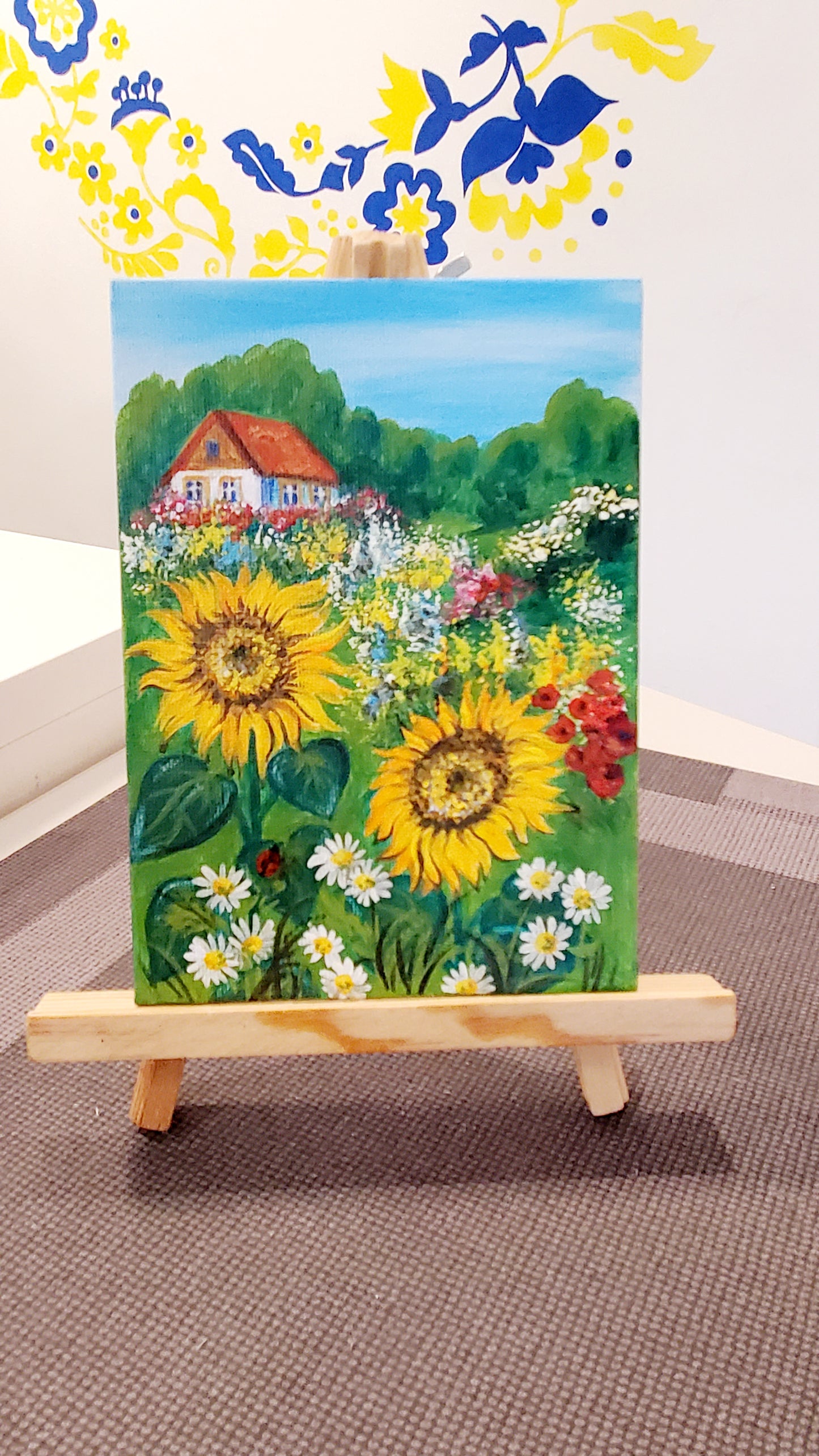 Ukrainian village picture mix 7*5”