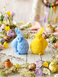 Easter Soy Candle Rabbit with Egg