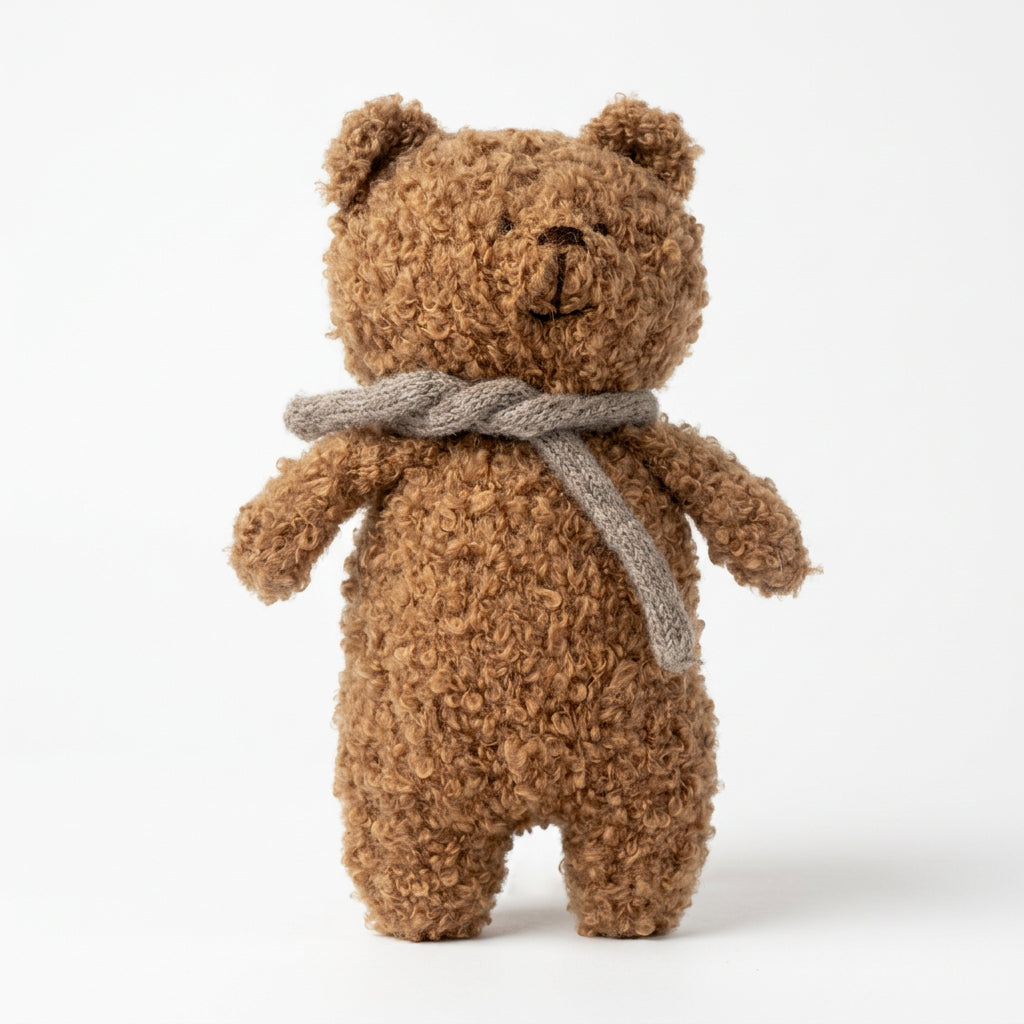 Hand-knitted Bear Toy