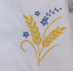 T-shirt women with embroidery "Kolosok"