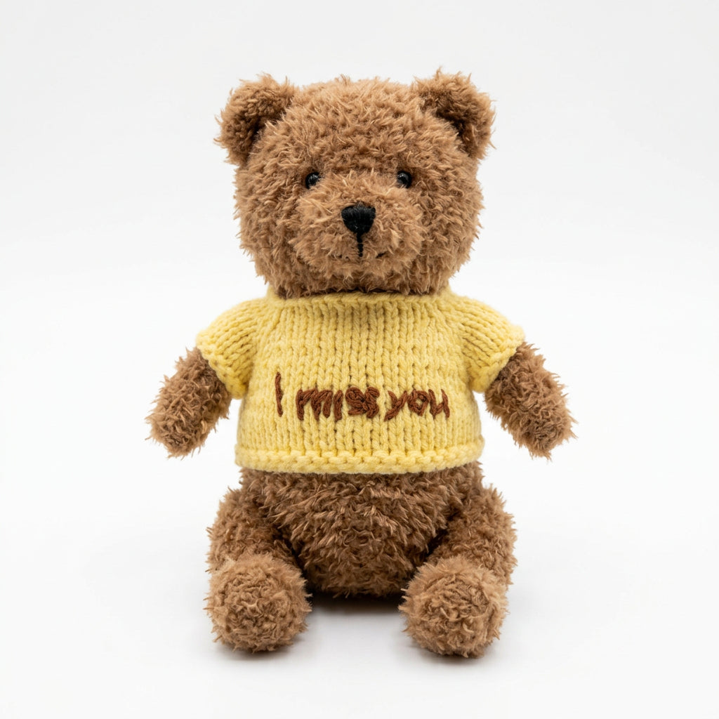 Hand-knitted Bear Toy Small