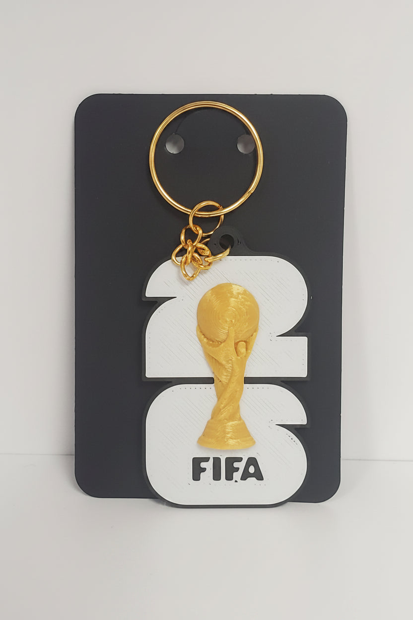 3D Printed FIFA Keychain