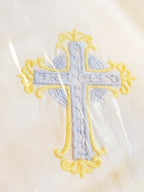 Embroidered set for baptism "Kryghma"
