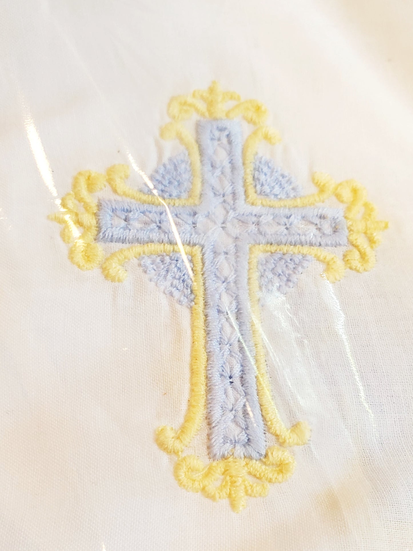 Embroidered set for baptism "Kryghma"