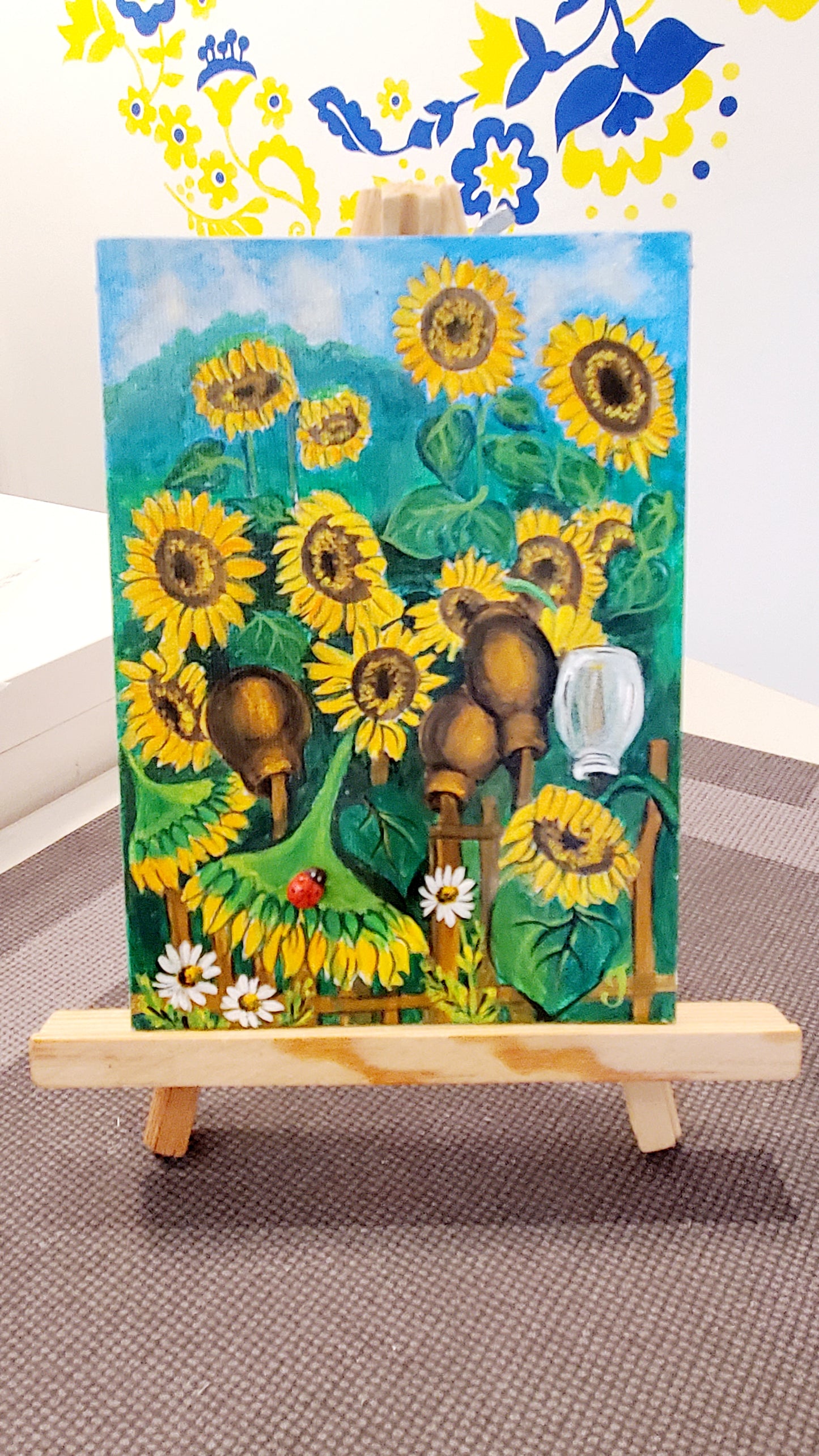 Ukrainian village picture mix 7*5”