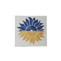 Car sticker UA (trident, sunflower, UA)