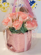Valentine's Day gift Soap flowers bouquet T1