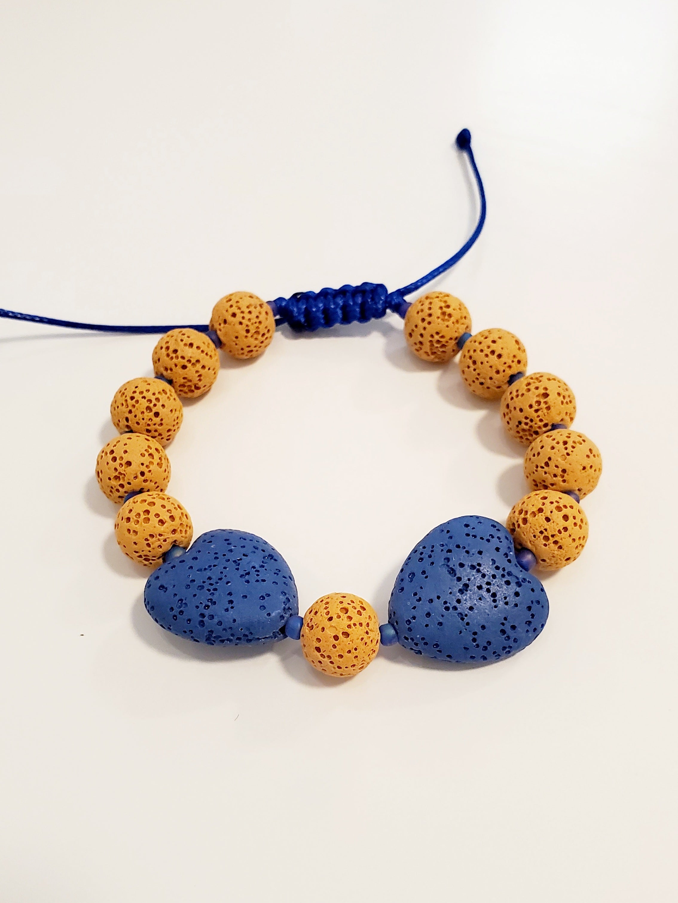 Valentine's Day gift Bracelet Volcanic Lava