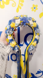 Head wreath Yellow-Blue