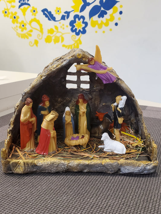 Nativity scene Christmas “ Vertep” Small