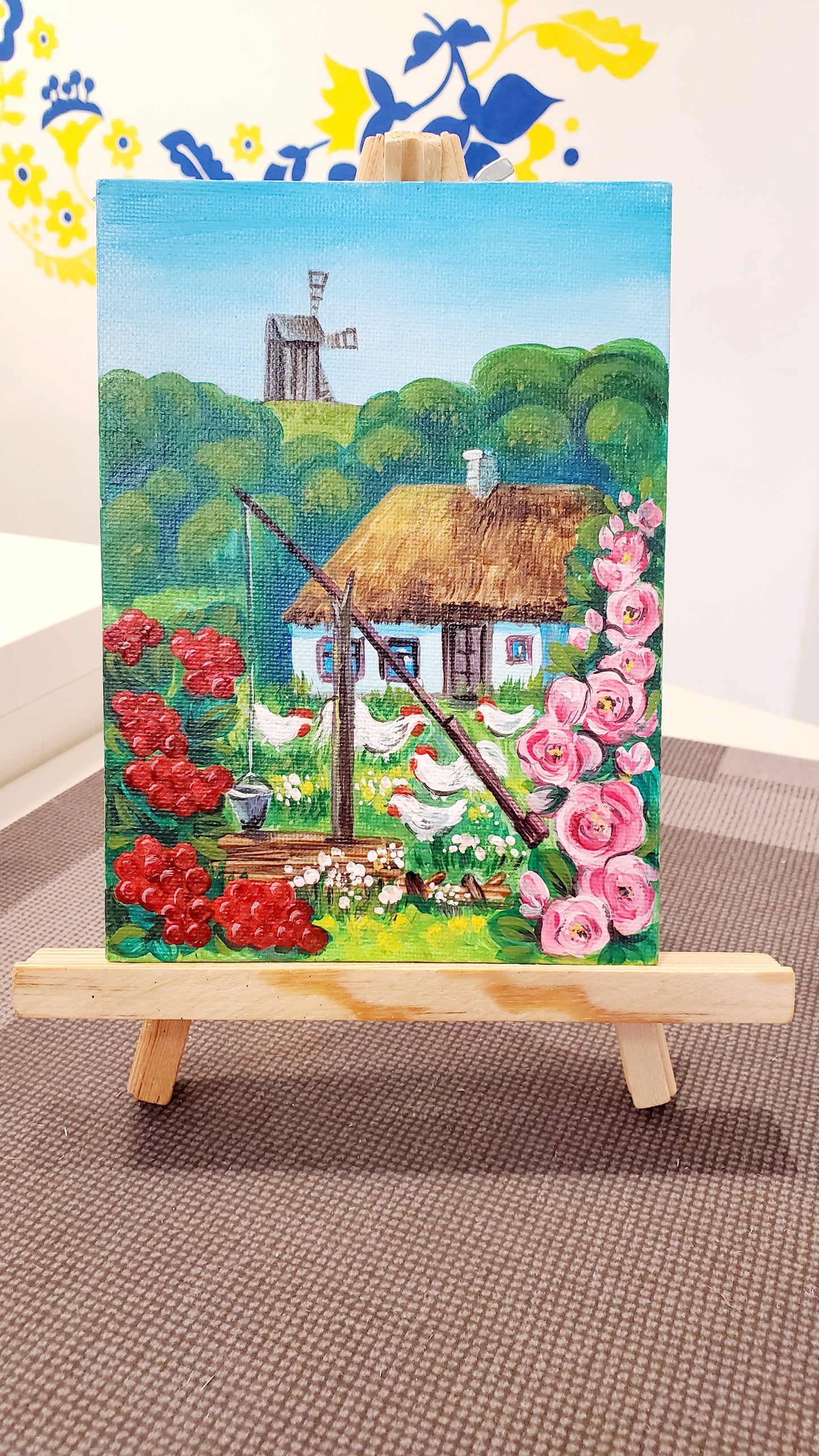 Ukrainian village picture mix 7*5”