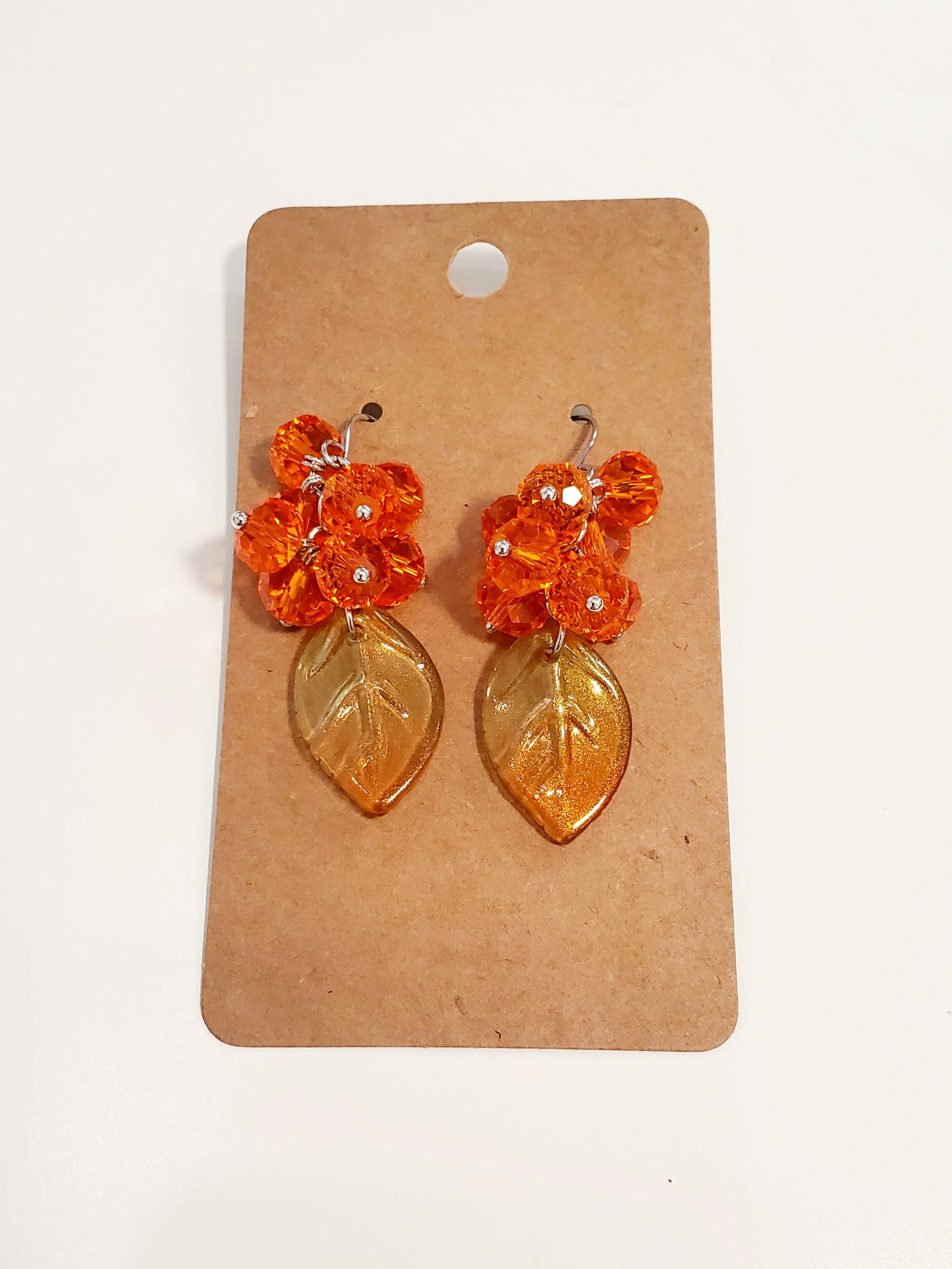Glass earrings T2