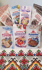 Set of stickers for Easter eggs "Pysanka"