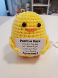 Knitted Positive Crochet Toy