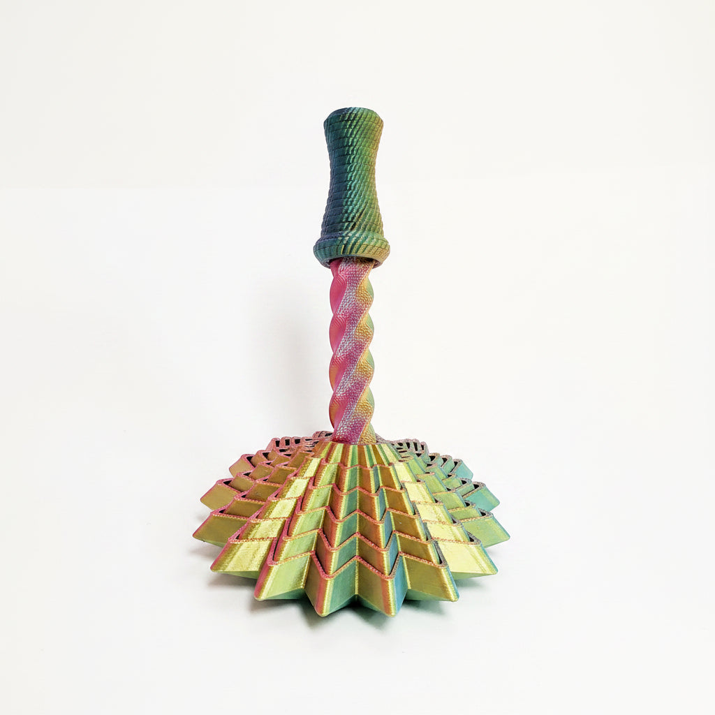 3D Printed Pink Spiner/Pink Triangle